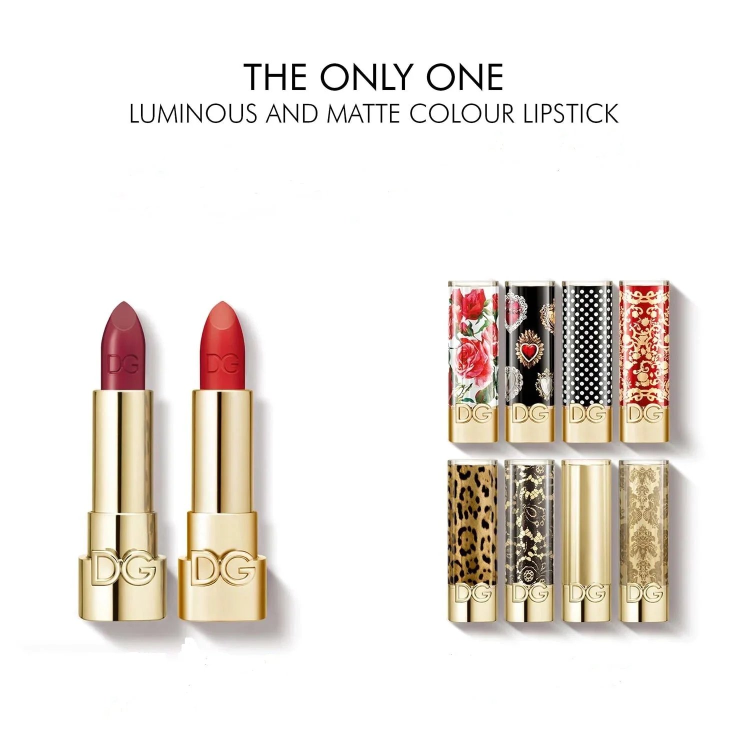 DOLCE & GABBANA the only one matte lipstick + 1 Free Lipstick Cap 2