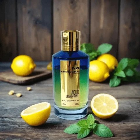 Mancera Aoud  Lemon Mint Unisex EDP 120ml 3