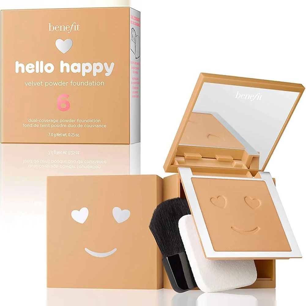 Benefit Hello Happy Velvet Powder Foundation 7g 7
