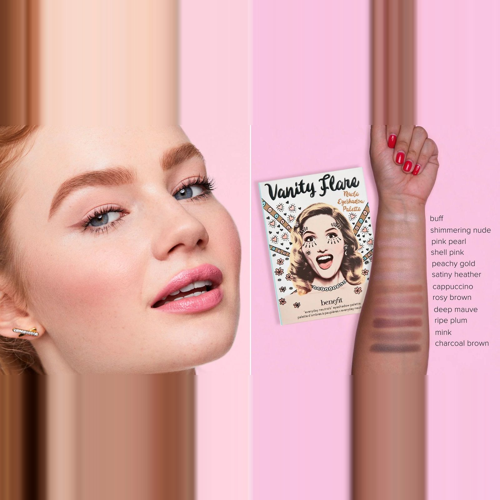 Benefit Vanity Flare Eyeshadow Palette 3