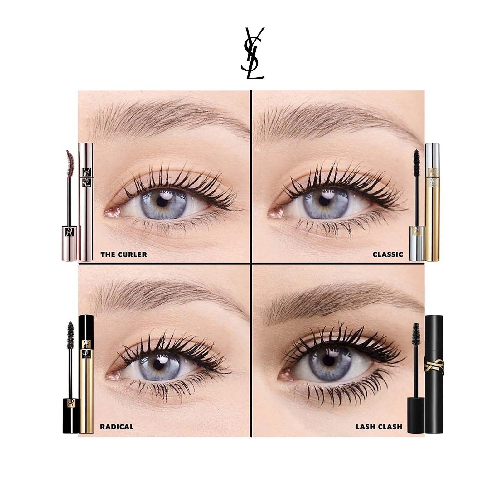 Yves Saint Laurent Lash Clash Extreme Volume Mascara - 01 Black 9ml 2
