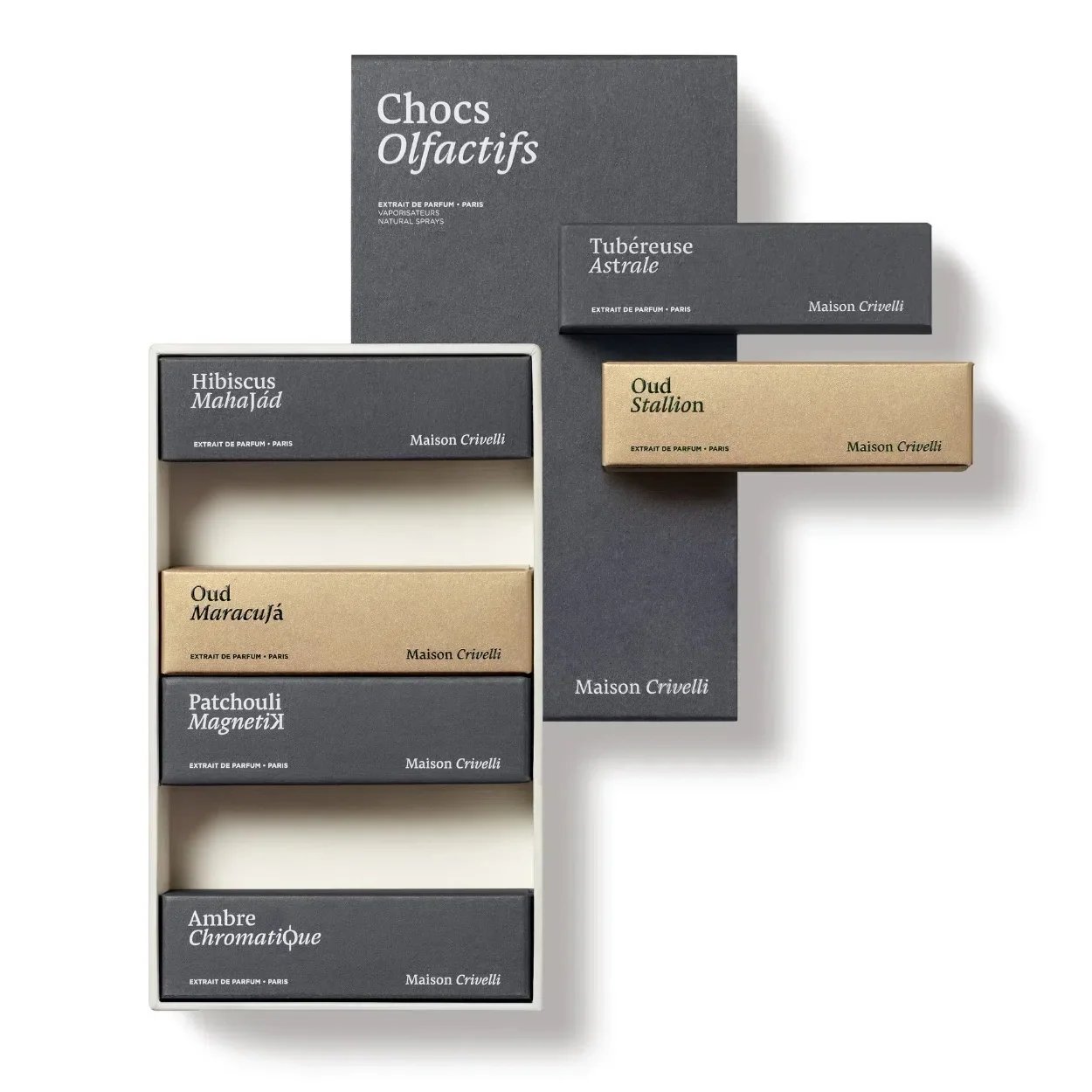 Maison Crivelli Chocs Olfactifs Extrait De Parfum Discovery Set 6*5ml 2