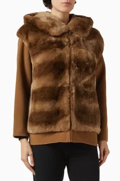 Après Chinchilla Hooded Jacket
