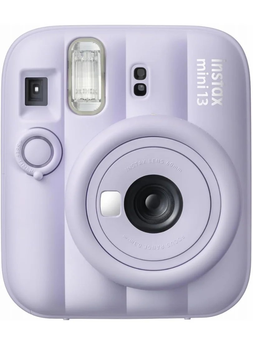 Fujifilm INSTAX Mini 13 Instant Camera Dreamy Purple | Compact Instant Print Camera | Automatic Exposure | Selfie Mode | Portable Photo Camera