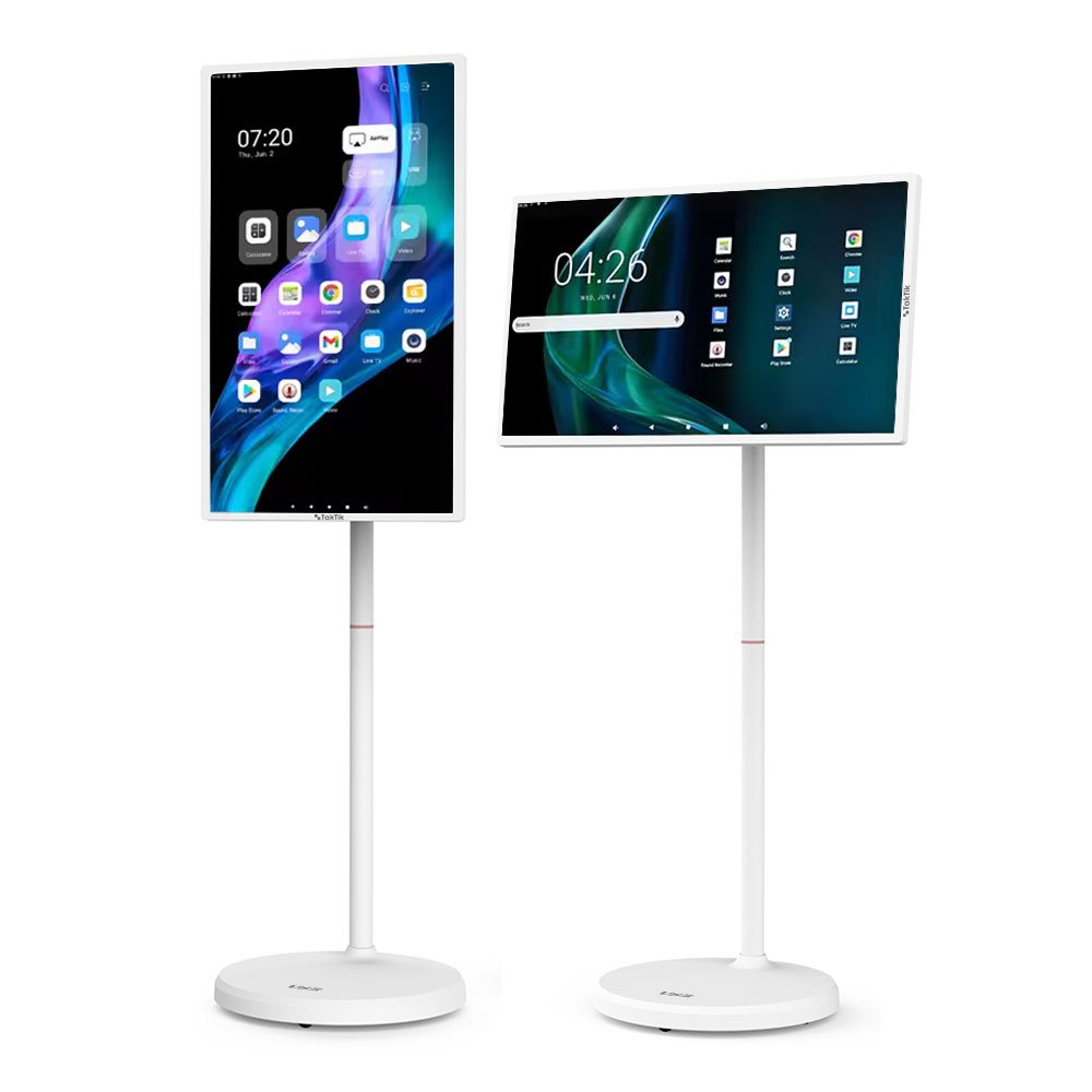 Taktik Portable 32 Inch Smart Touch Screen 4K With Camera 15000mah Battery