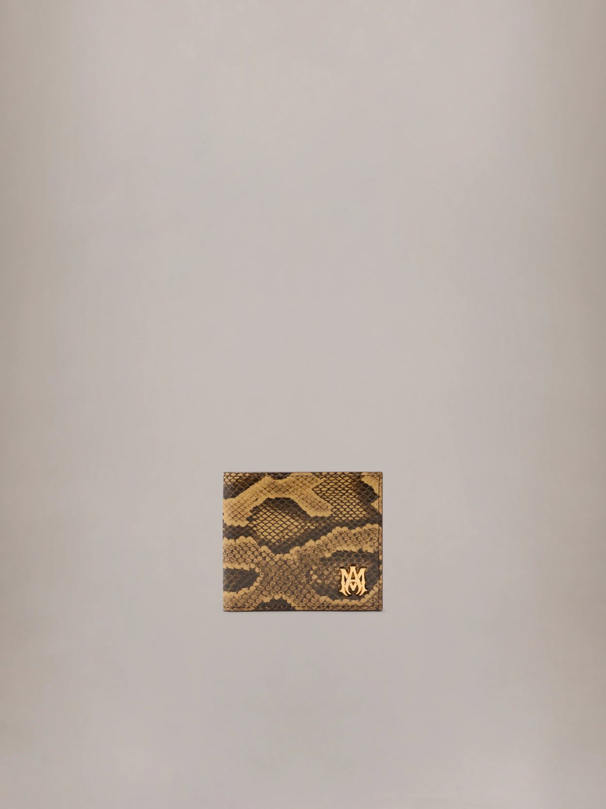 PYTHON EMBOSSED BIFOLD - Brown