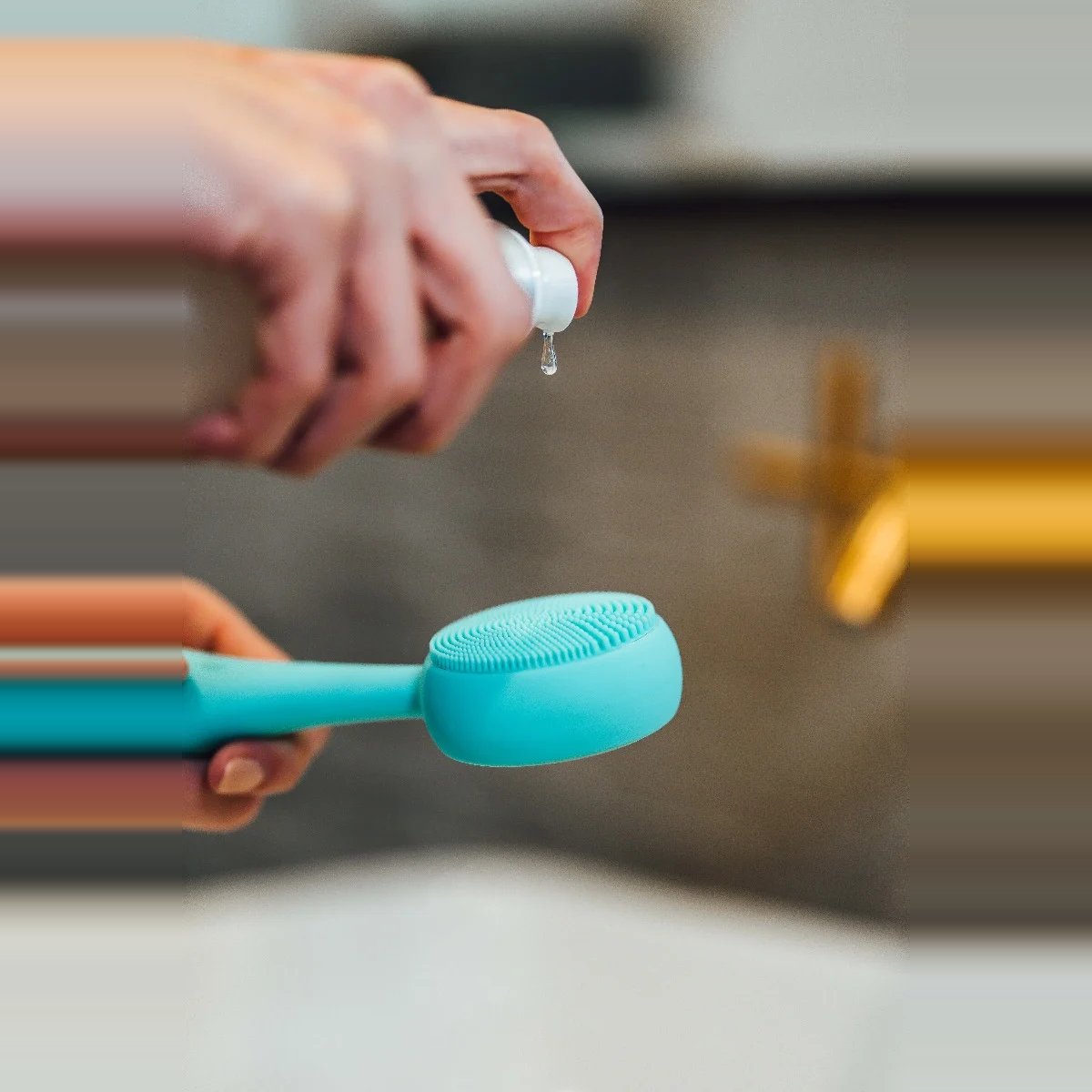 PMD Clean Pro Teal with Brushed Aluminum 4
