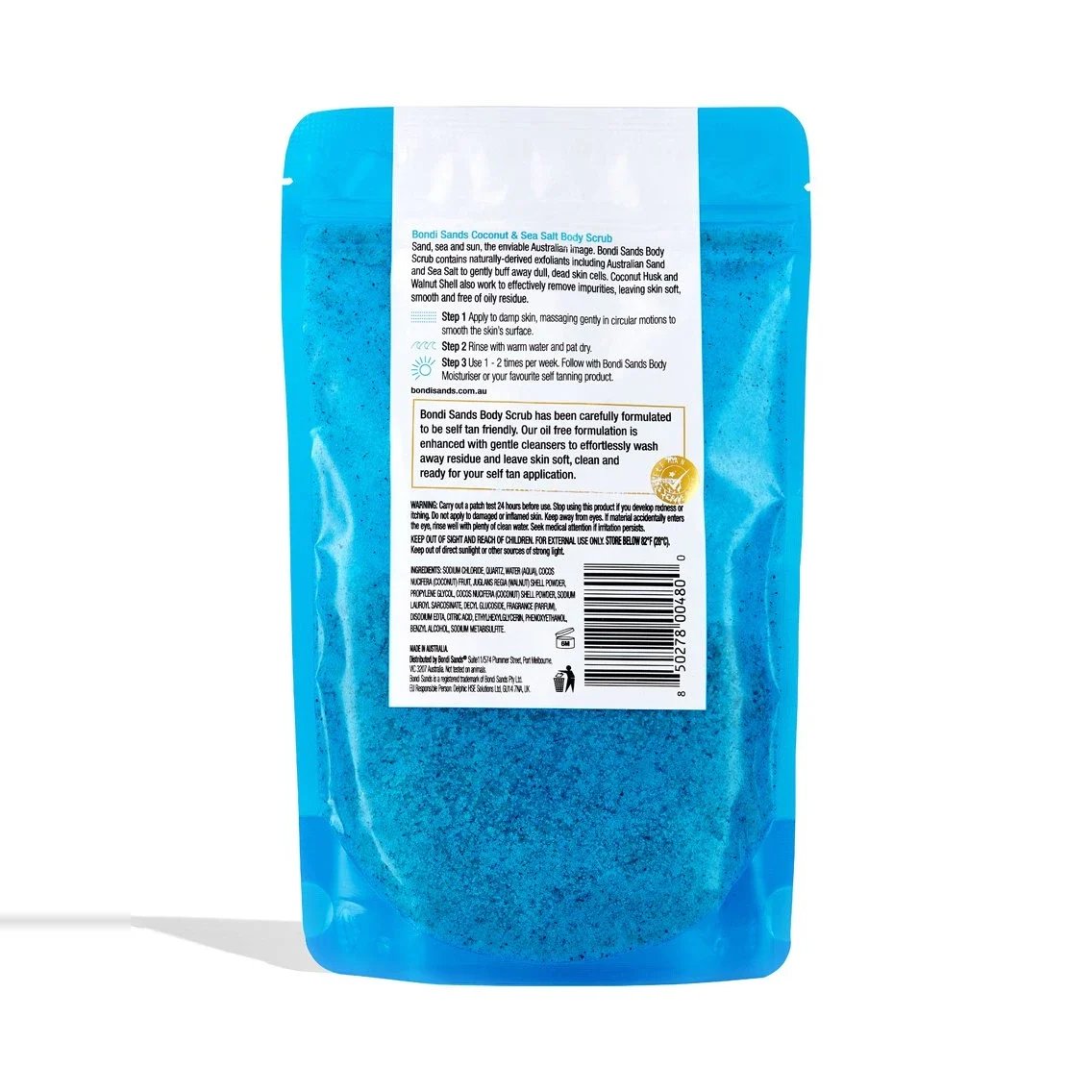 Bondi Sands Body Scrub - Coconut & Sea Salt 250g 2