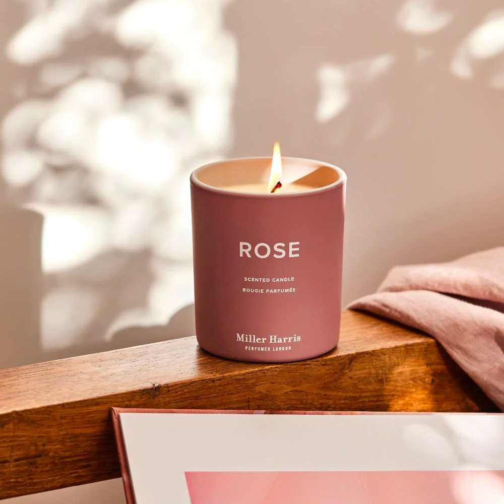 Miller Harris Rose Scented Candle 220g 5