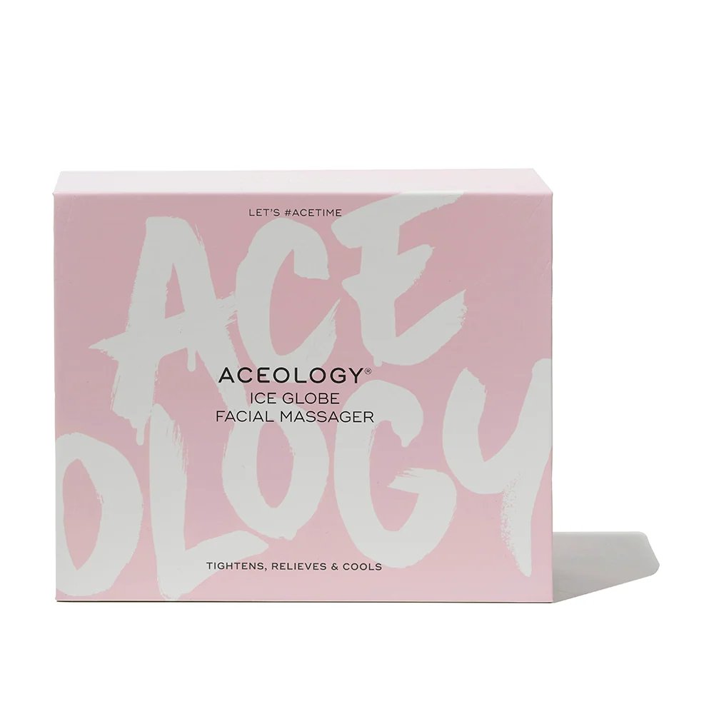 Aceology The Original Pink Ice Globe Facial Massager 2