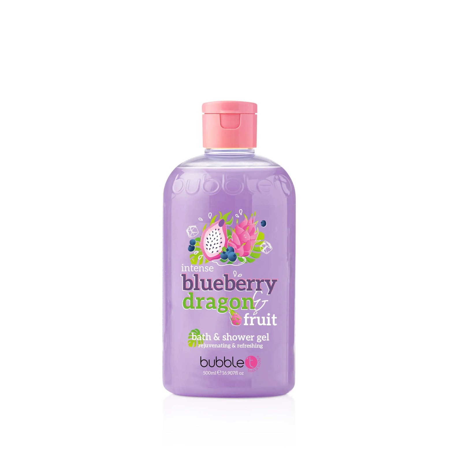 Bubble T Blueberry & Dragon Fruit Shower Gel 2