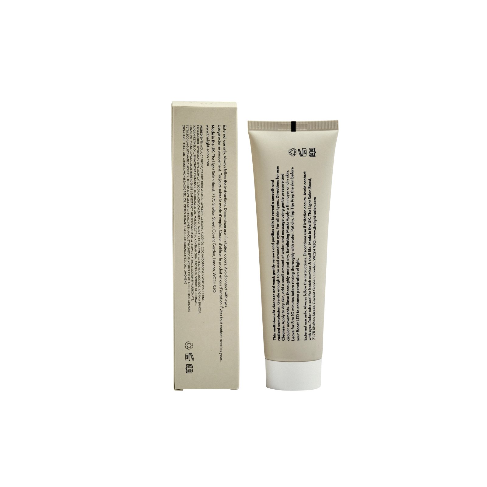 The Light Salon Enzymatic Cleanser and Mask 150ml 5