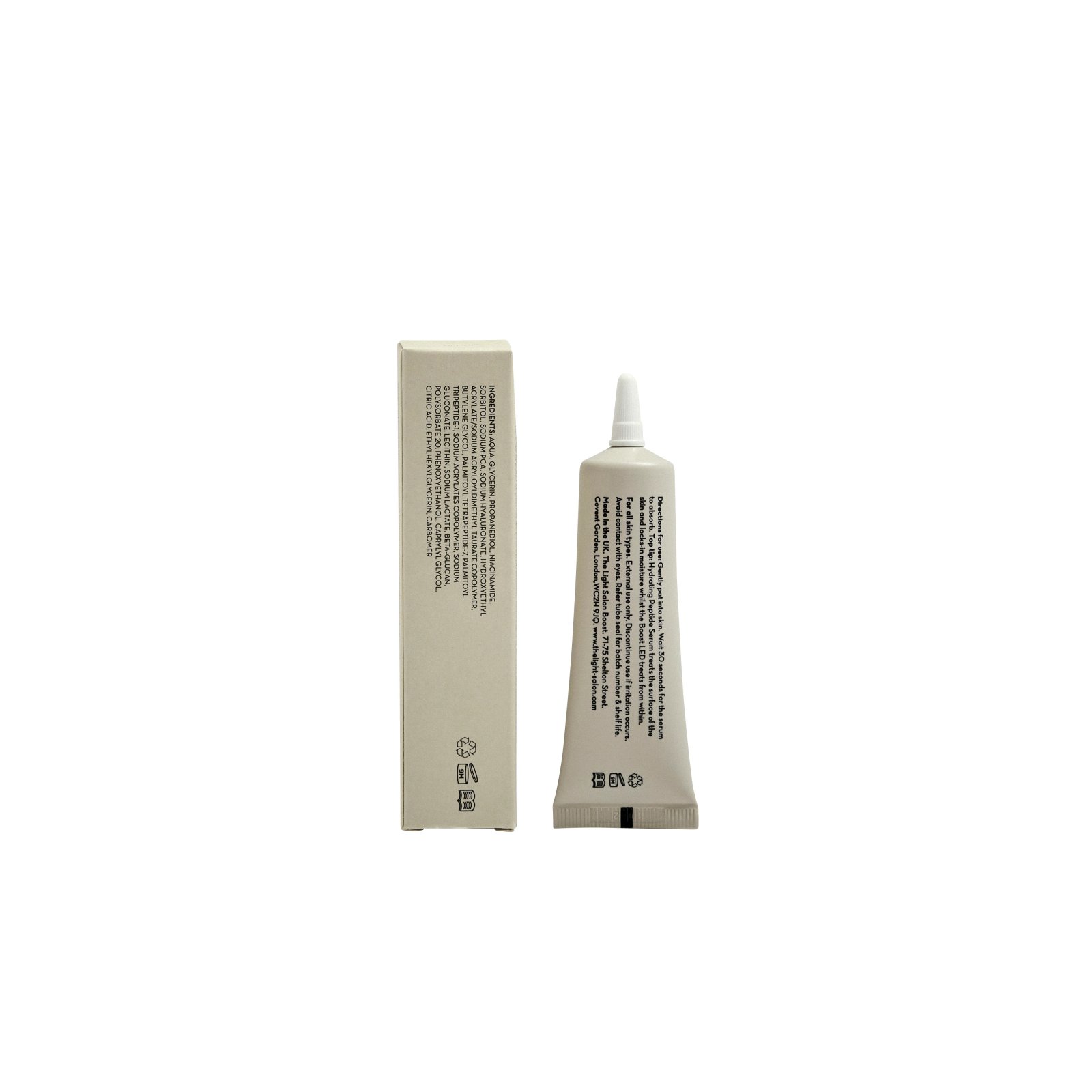 The Light Salon Hydrating Peptide Serum 30ml 4