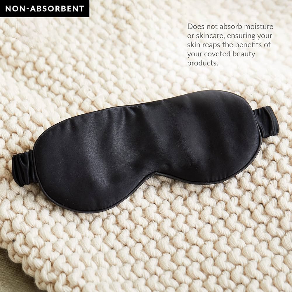 PMD Silversilk Sleep Mask Black 5