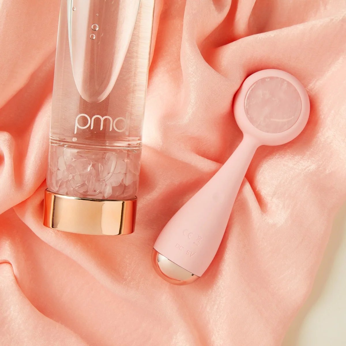 PMD Aqua Gemstone Water Bottle Rose Quartz 4
