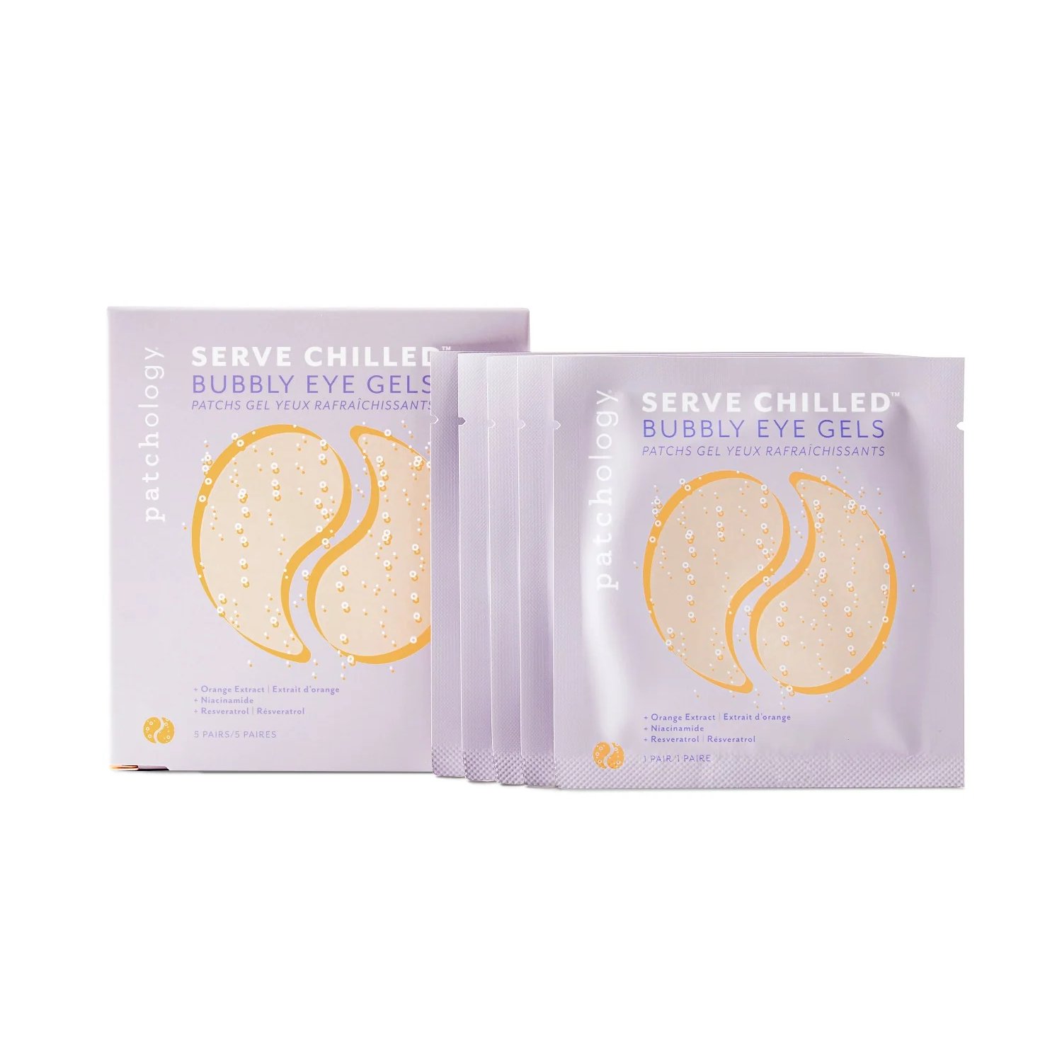 Patchology Serve Chilled Bubbly Eye Gel - 5 Pack 2