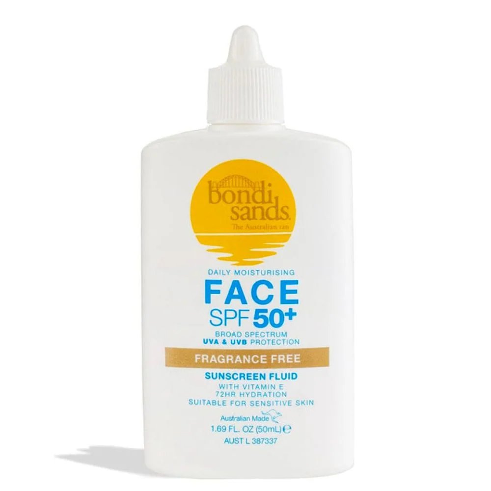 Bondi Sands SPF 50+ Fragrance Free Face Fluid 40ml 4
