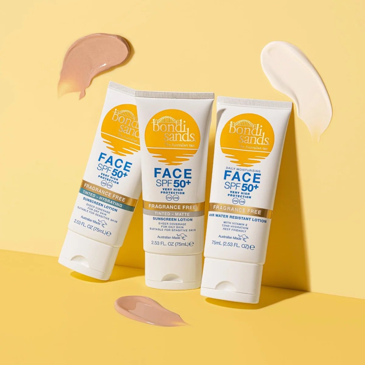 Bondi Sands SPF Fragrance Free 50+ Face Tinted - Hydrated 6