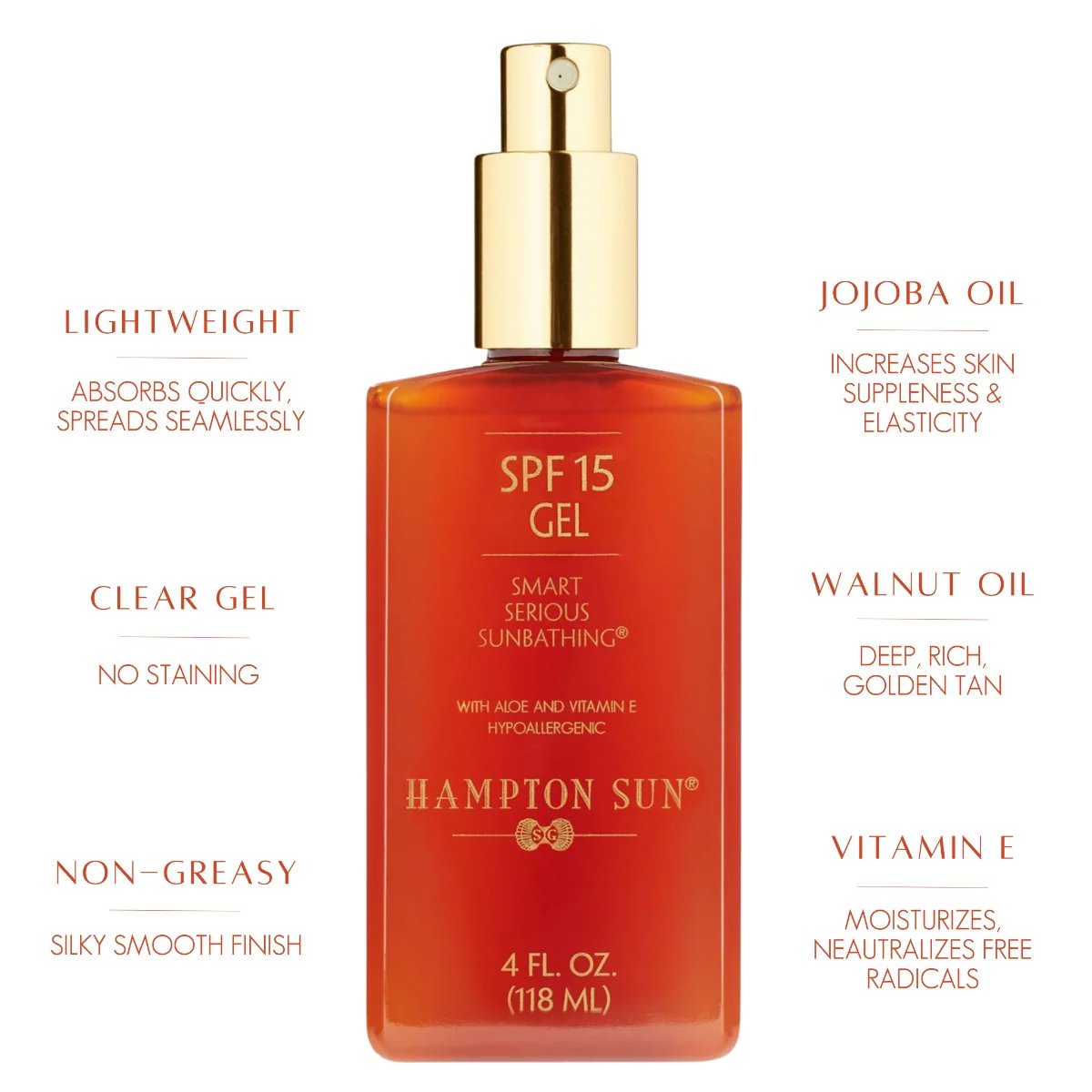 Hampton Sun SPF 15 Gel 118ml 2