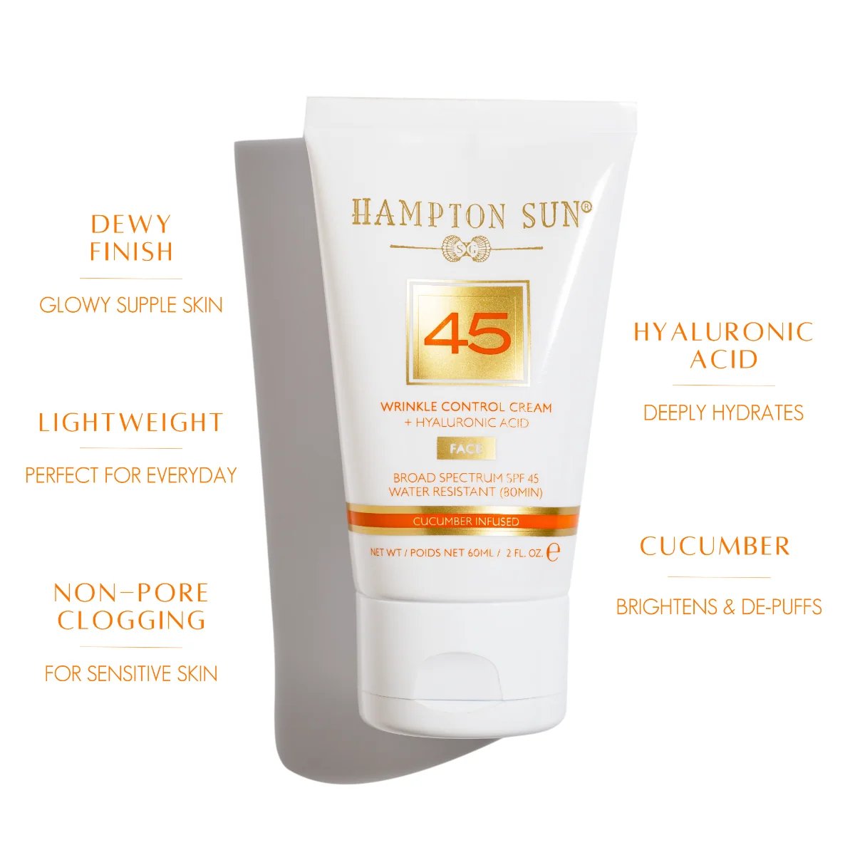 Hampton Sun SPF 45 Face Cream 60ml 2