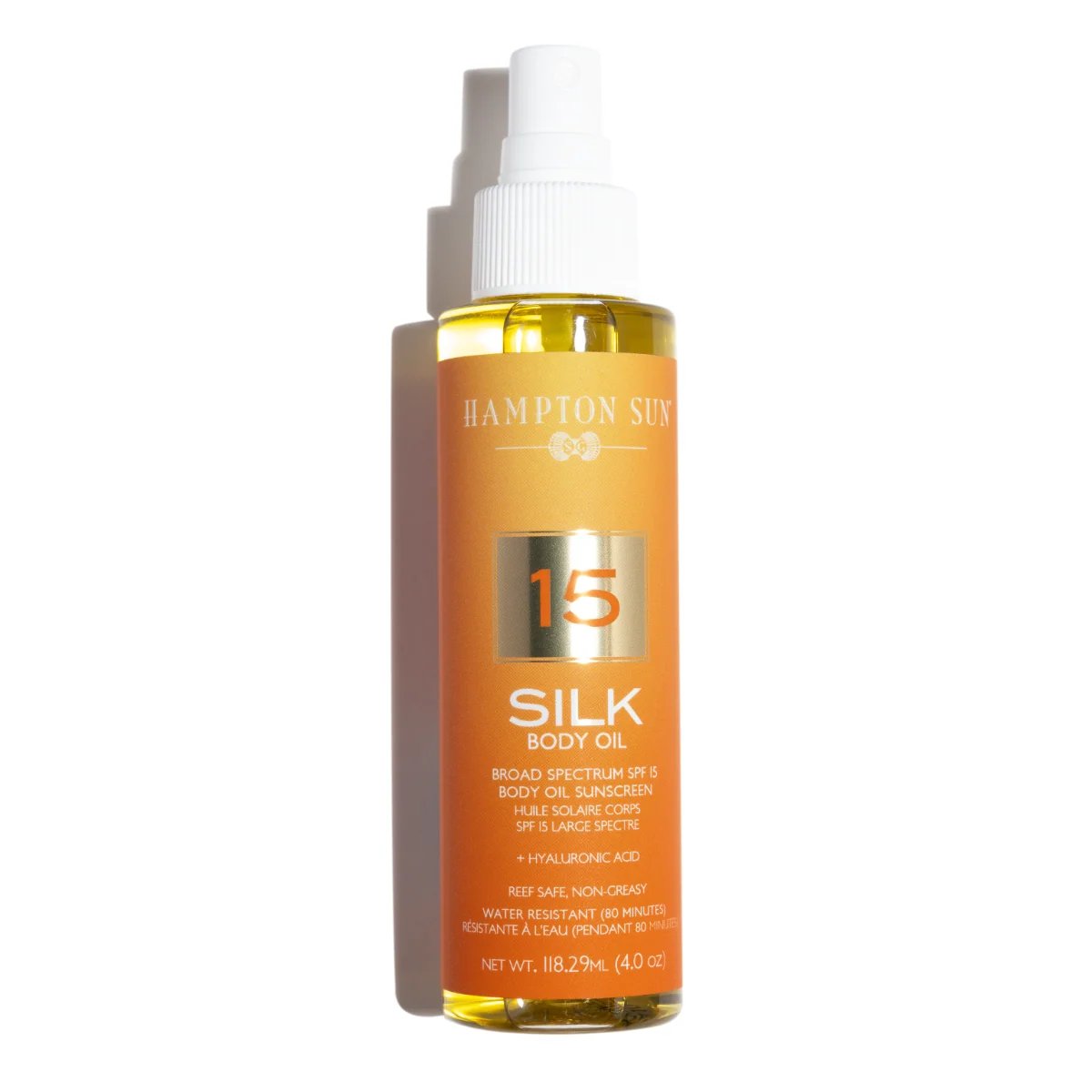 Hampton Sun SPF 15 Silk Body Oil 118.29ml 2