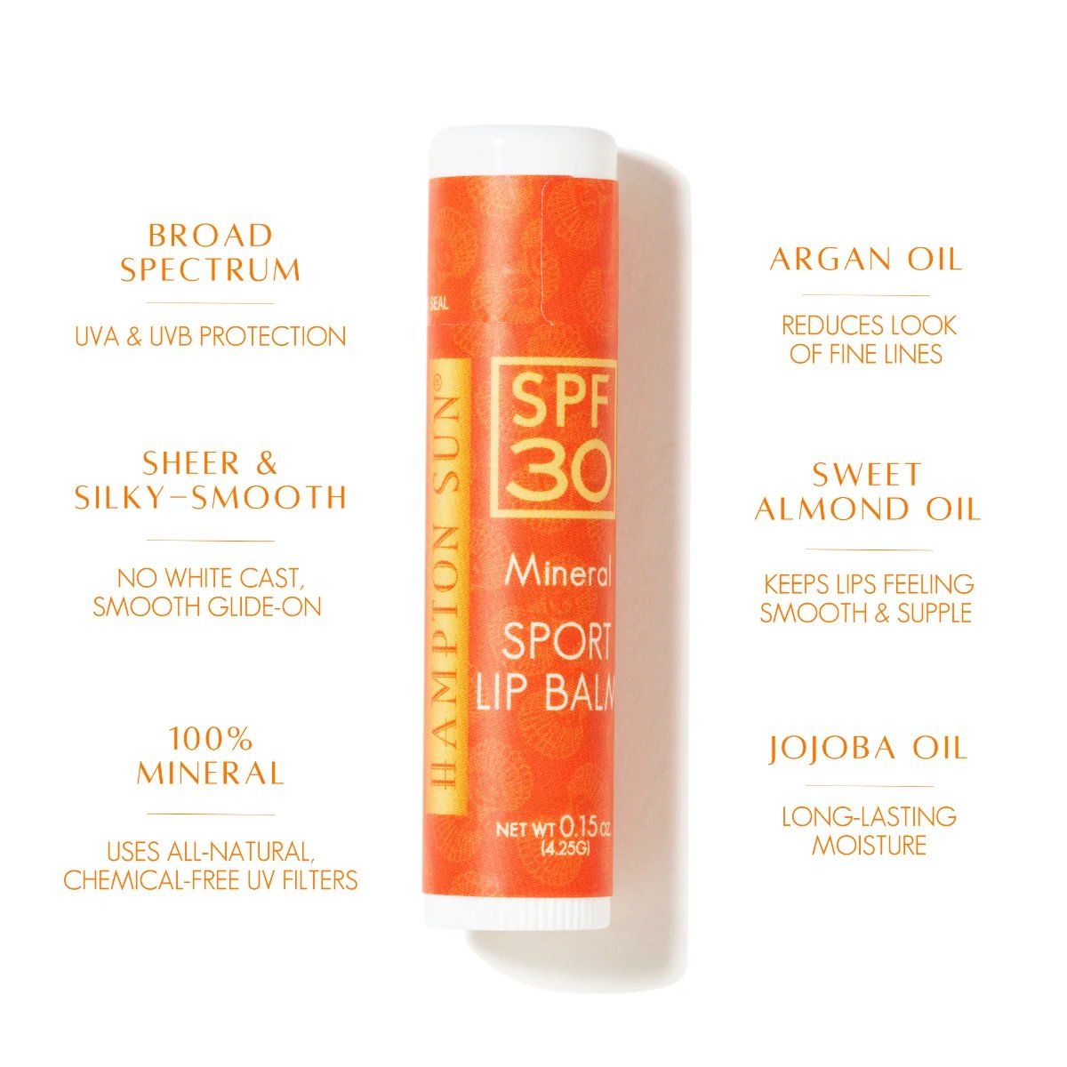 Hampton Sun SPF 30 Mineral Sport Lip Balm 4.25g 2