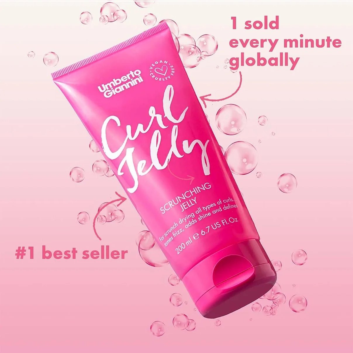 Umberto Giannini Curl Jelly Scrunching Jelly 200ml 5