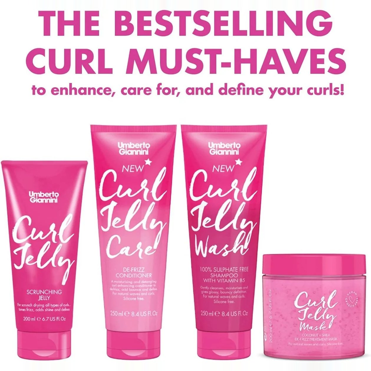Umberto Giannini Curl Jelly Care Conditioner 250ml 2