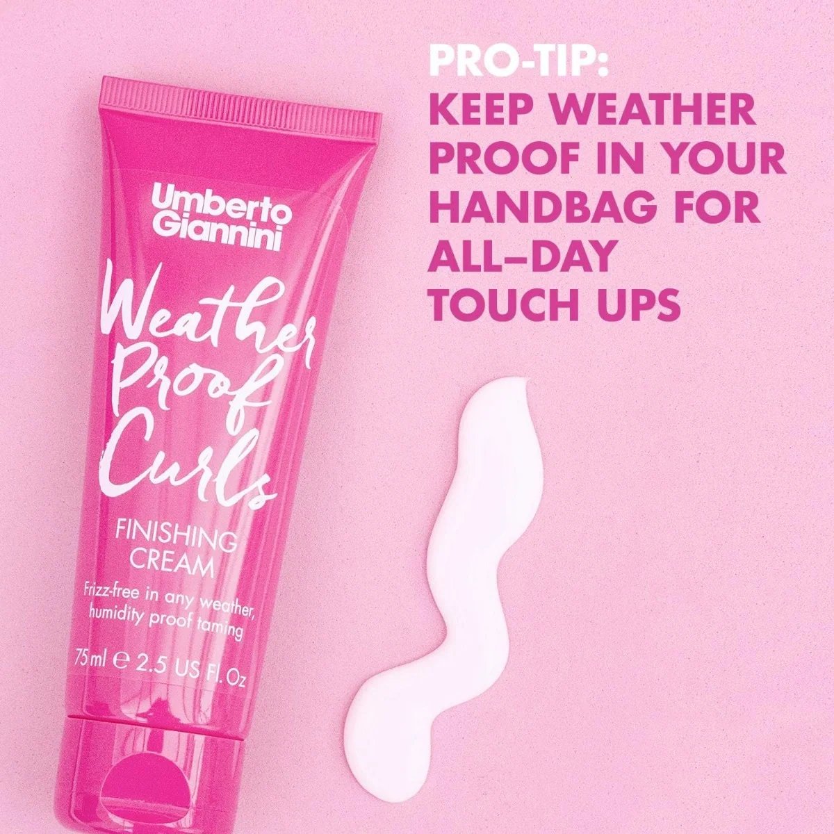Umberto Giannini Weatherproof Curls Finishing Cream 75ml 5