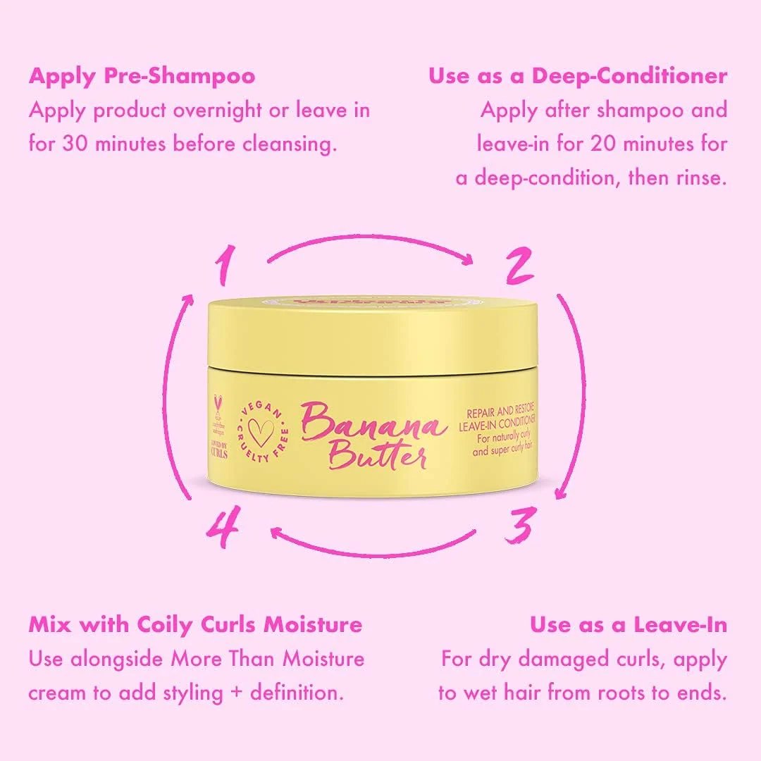 Umberto Giannini Banana Butter Leave-In-Conditioner 200ml 2