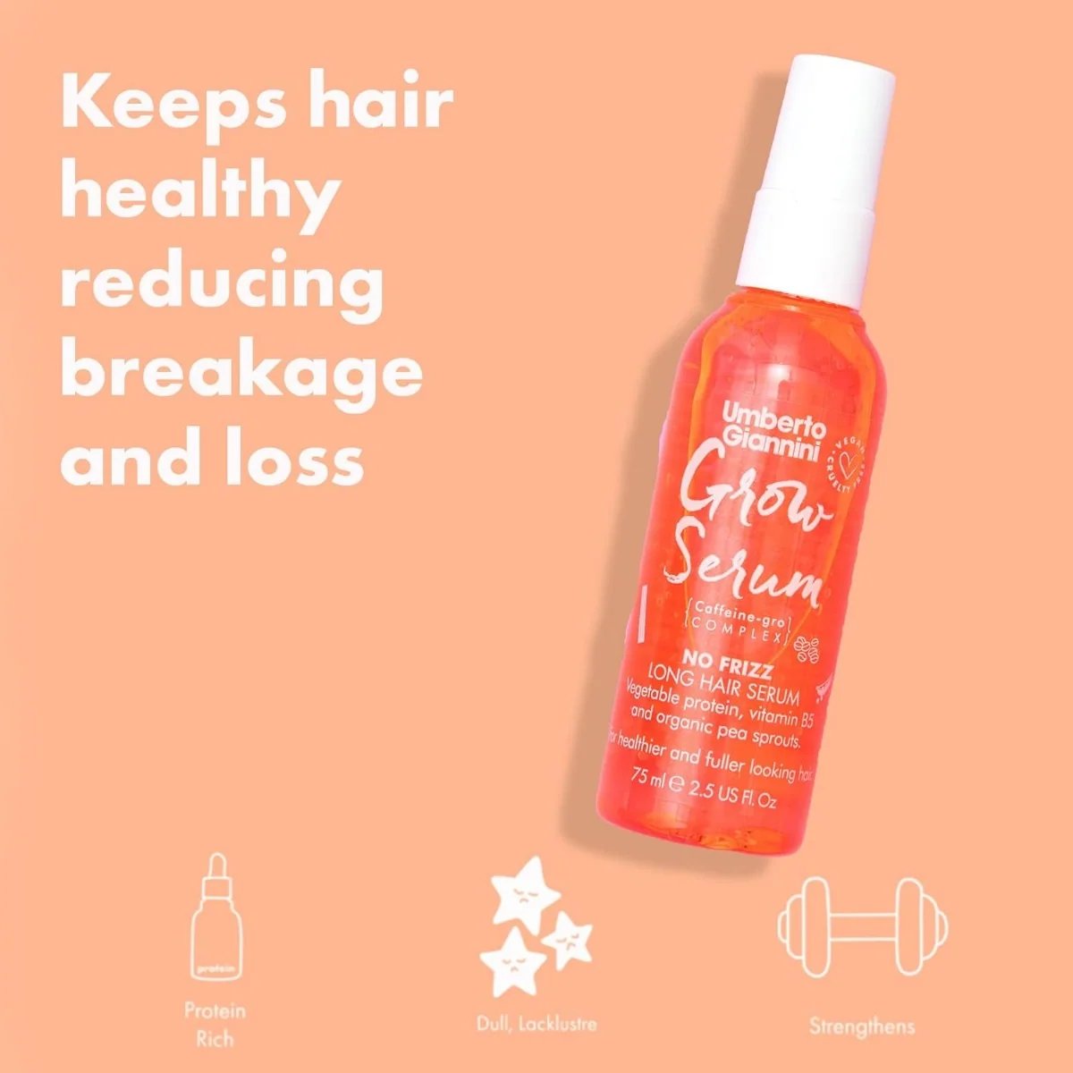 Umberto Giannini Grow Serum 75ml 5