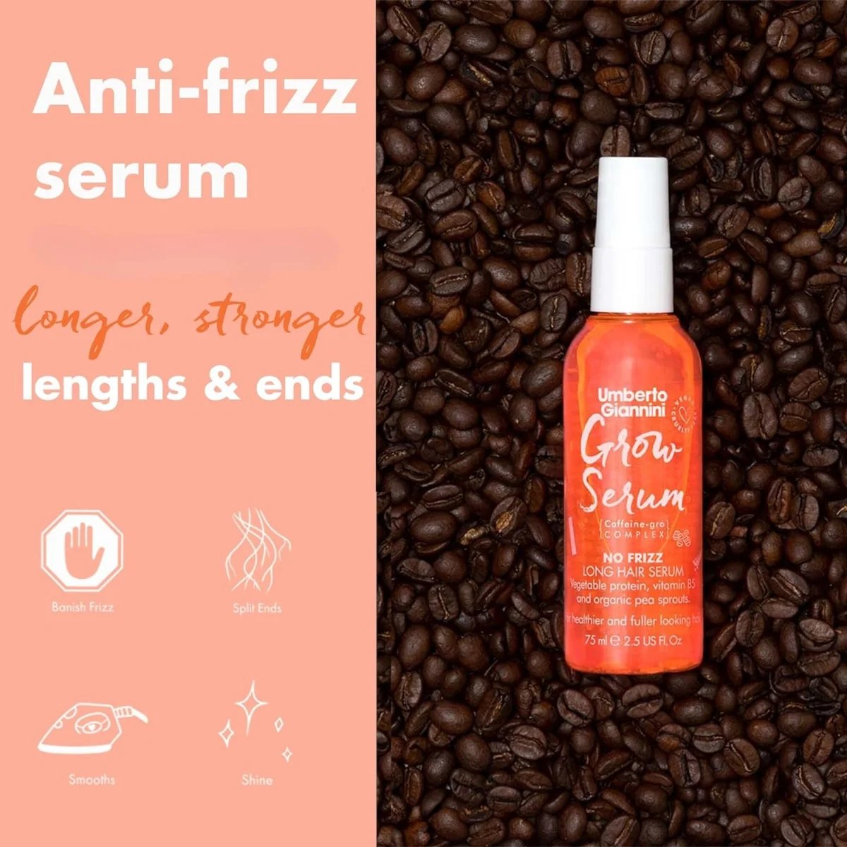 Umberto Giannini Grow Serum 75ml 6