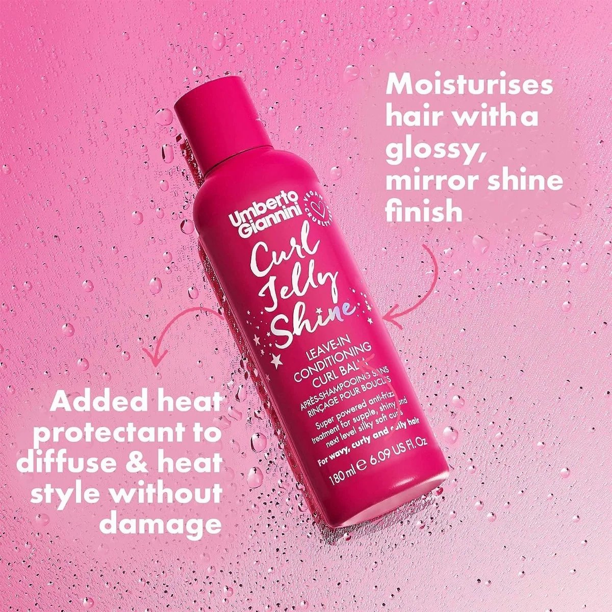 Umberto Giannini Curl Jelly Shine 180ml 3