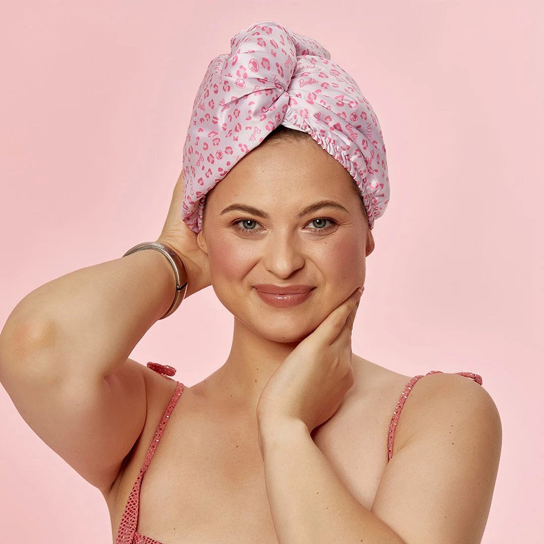 Glov Double Sided Hair Wrap Satin - Pink Panther 2