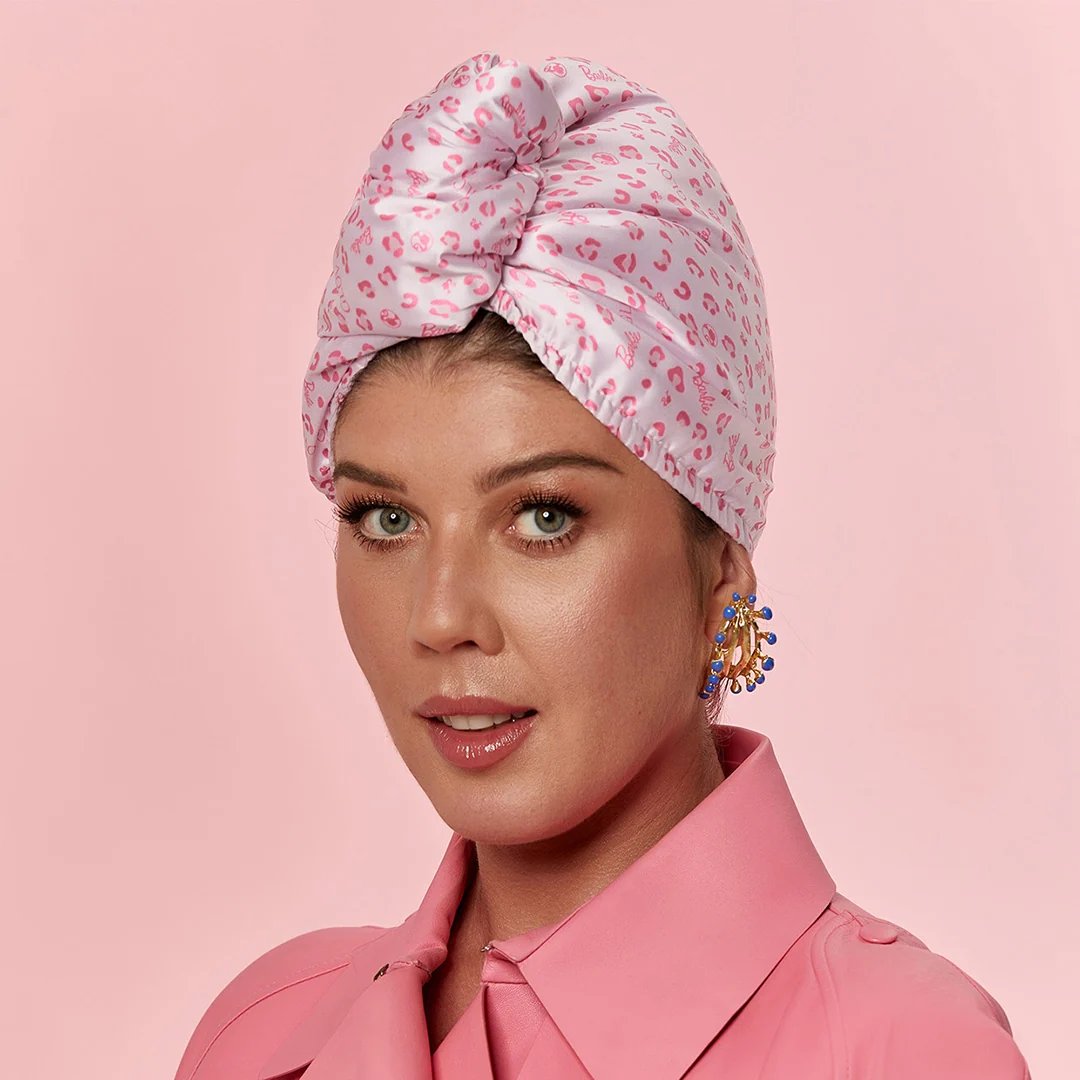 Glov Double Sided Hair Wrap Satin - Blue Panther 2