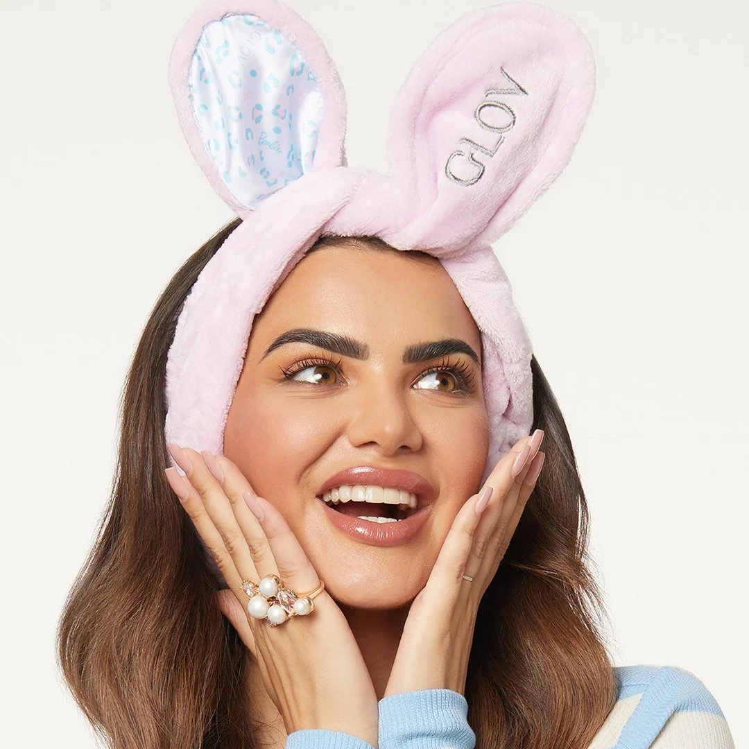 Glov Bunny Ears Headband -  Blue Panther 2