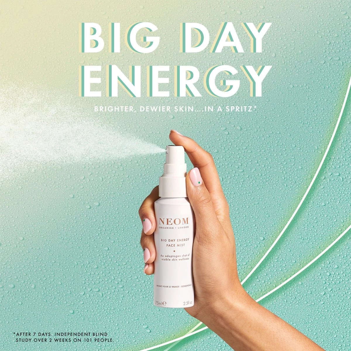 Neom Big Day Energy Face Mist 6