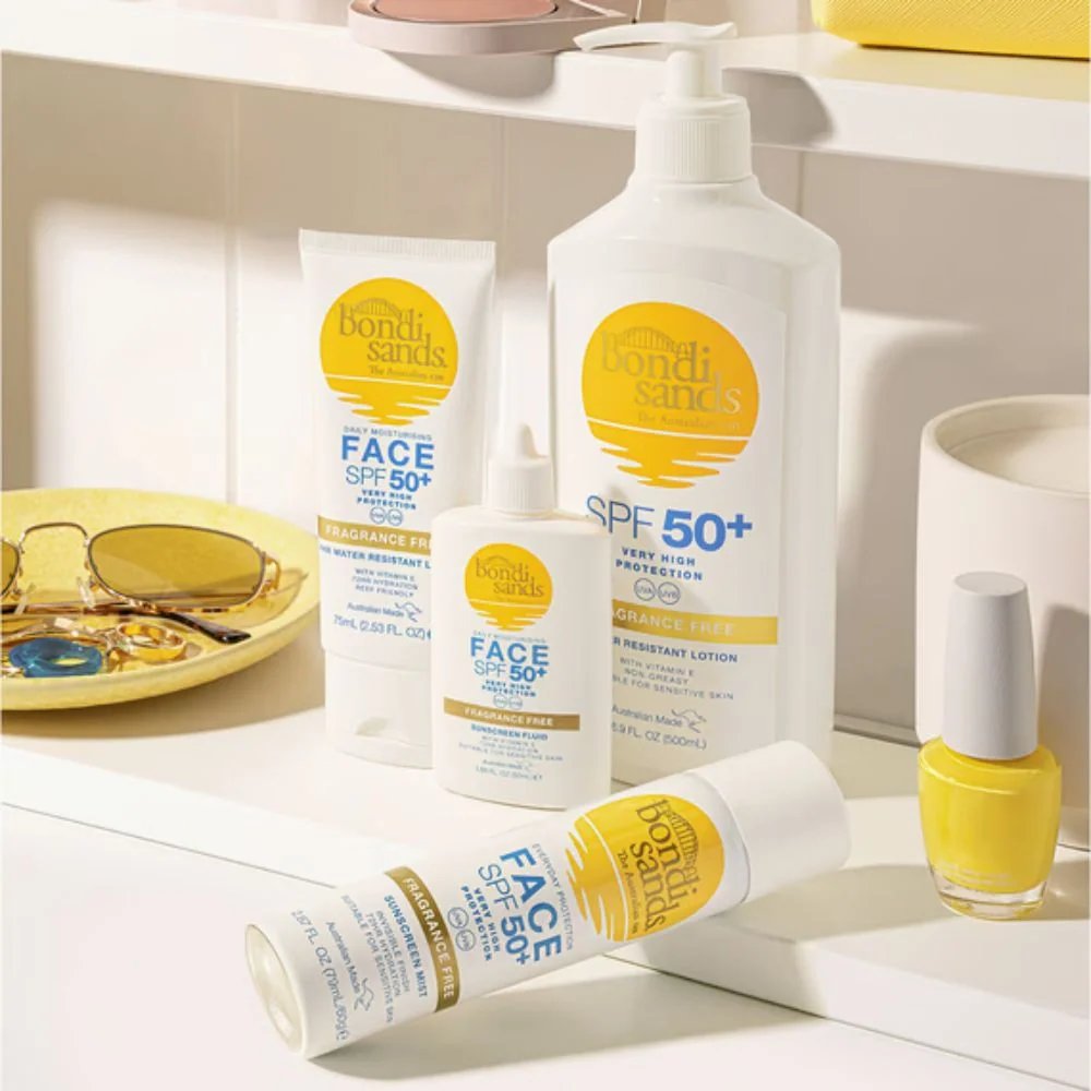 Bondi Sands SPF 50+ Fragrance Free Face Mist 5