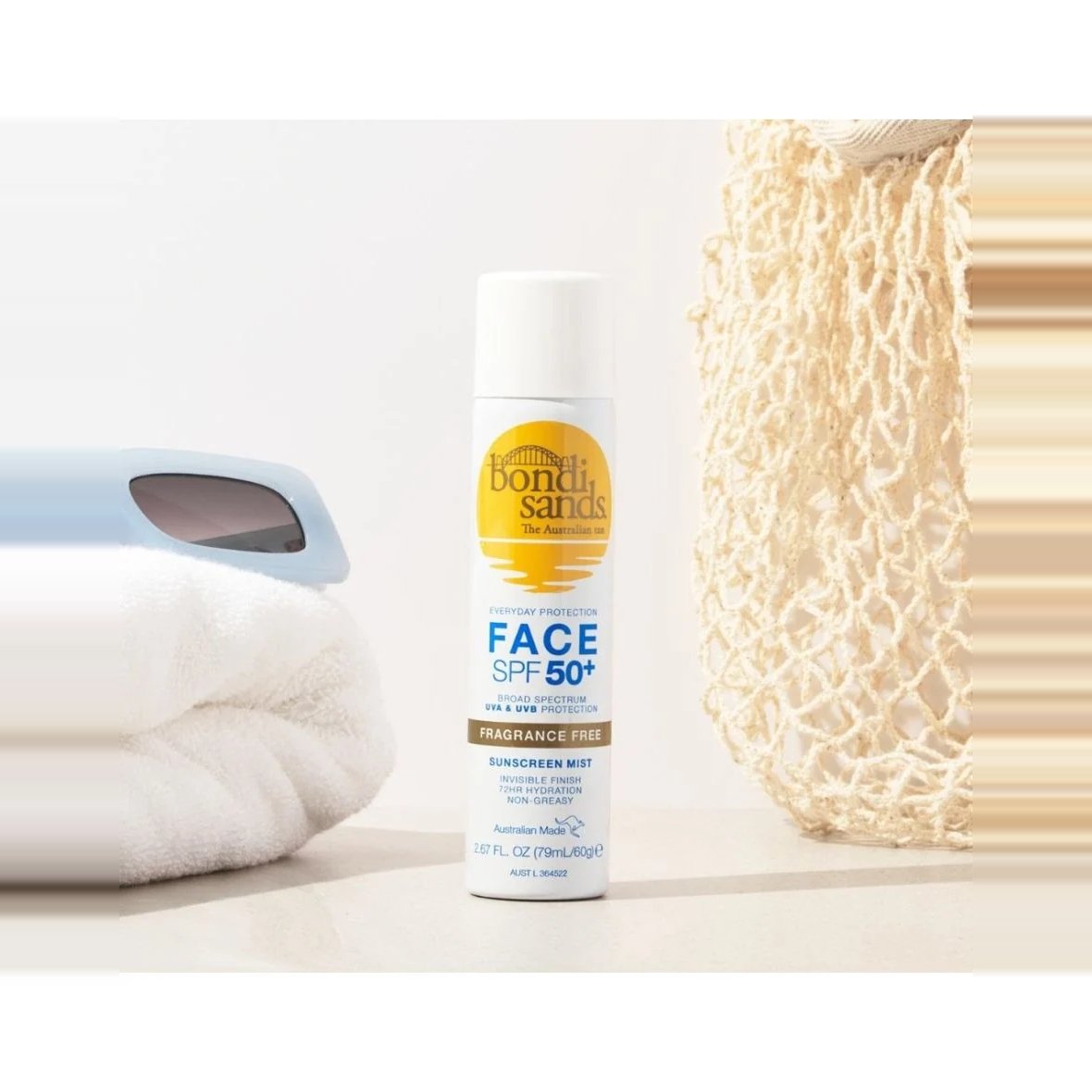 Bondi Sands SPF 50+ Fragrance Free Face Mist 2