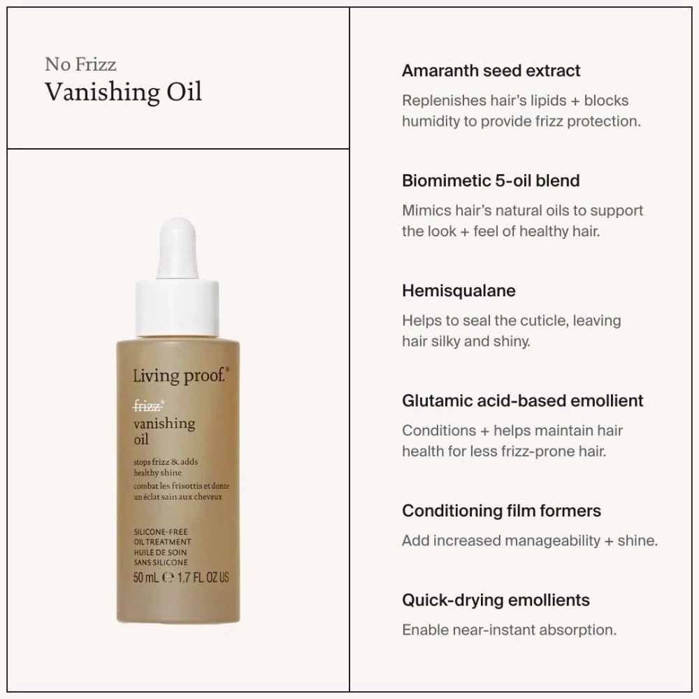 Living Proof No Frizz Vanishing Oil 50ml 7