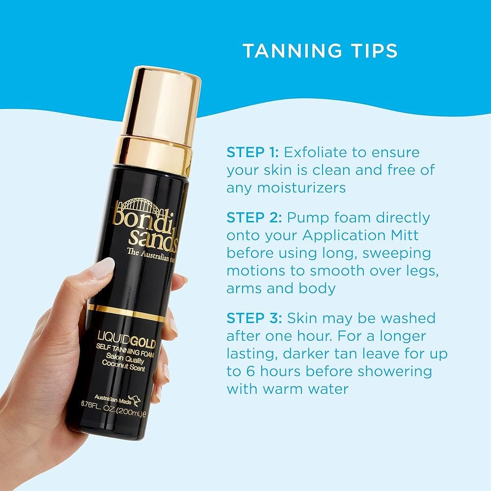 Bondi Sands Self Tanning Foam Liquid Gold 200ml 5
