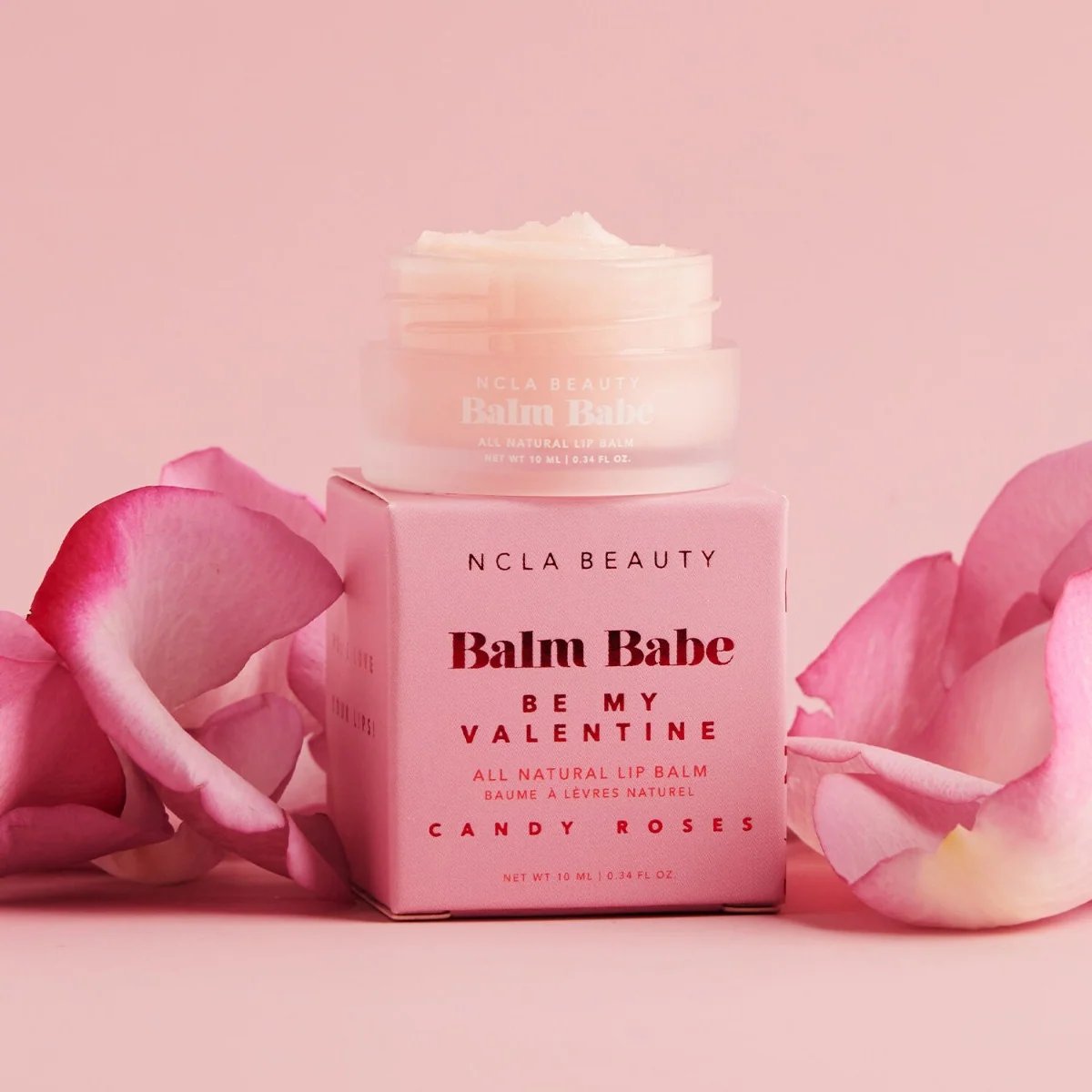 NCLA Beauty Balm Babe Candy Roses Lip Balm 10ml 2