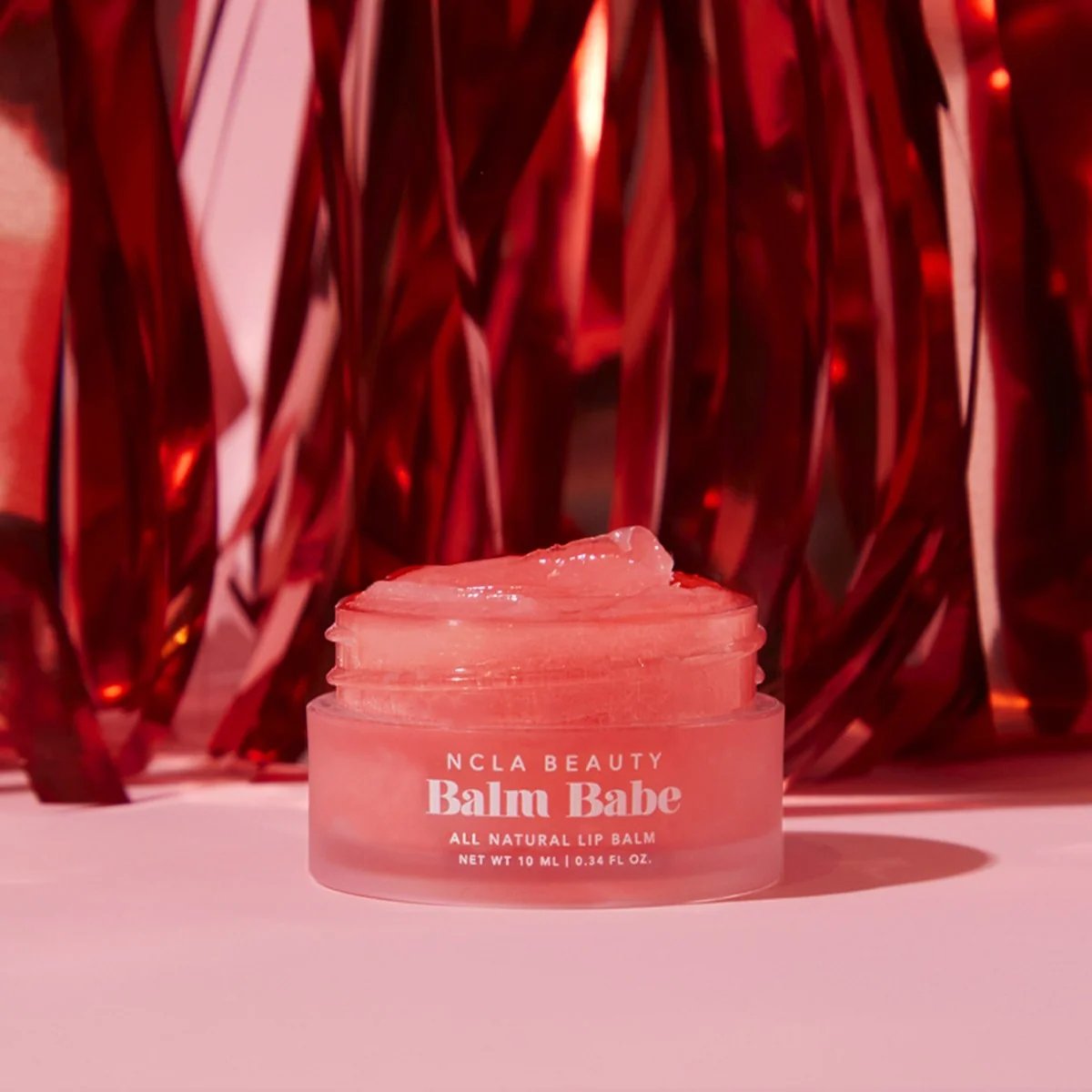 NCLA Beauty Balm Babe Pink Champagne Lip Balm 10ml 2