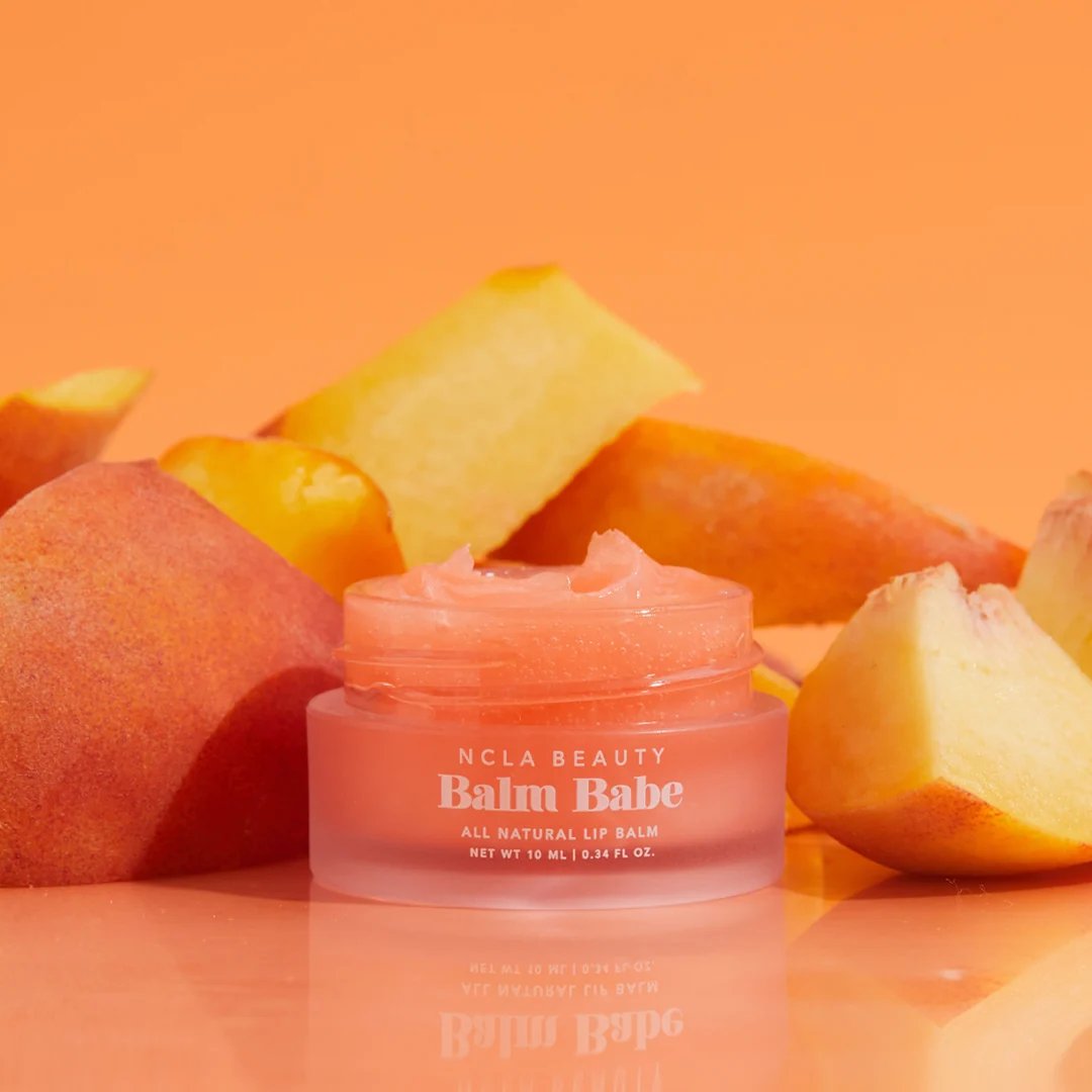 NCLA Beauty Balm Babe Peach Lip Balm 10ml 2