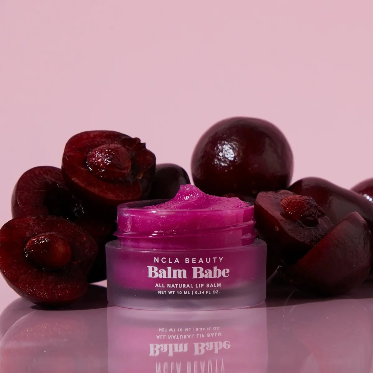 NCLA Beauty Balm Babe Black Cherry Lip Balm 10ml 2