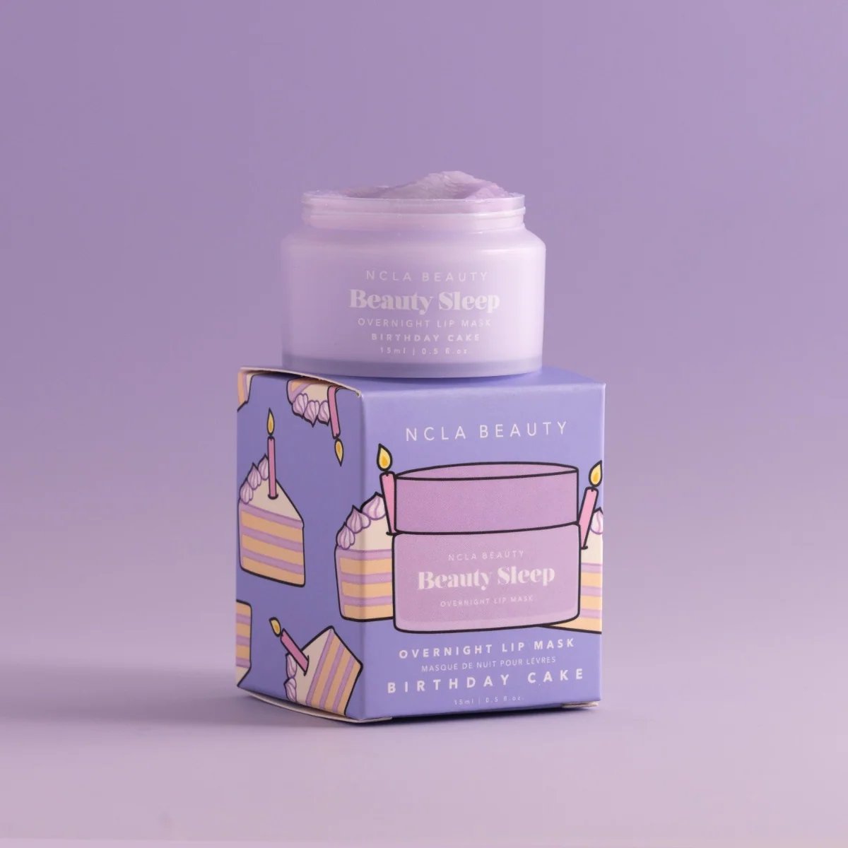 NCLA Beauty Beauty Sleep Birthday Cake Lip Mask  15ml 3