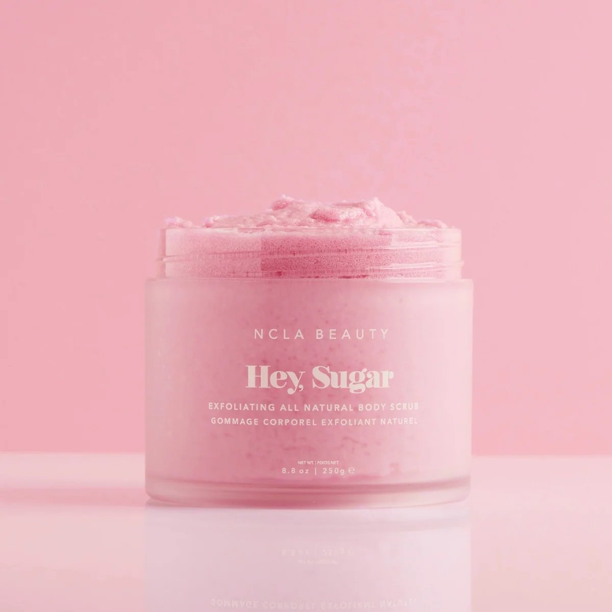 NCLA Beauty Hey Sugar Pink Champagne Body Scrub 250ml 3