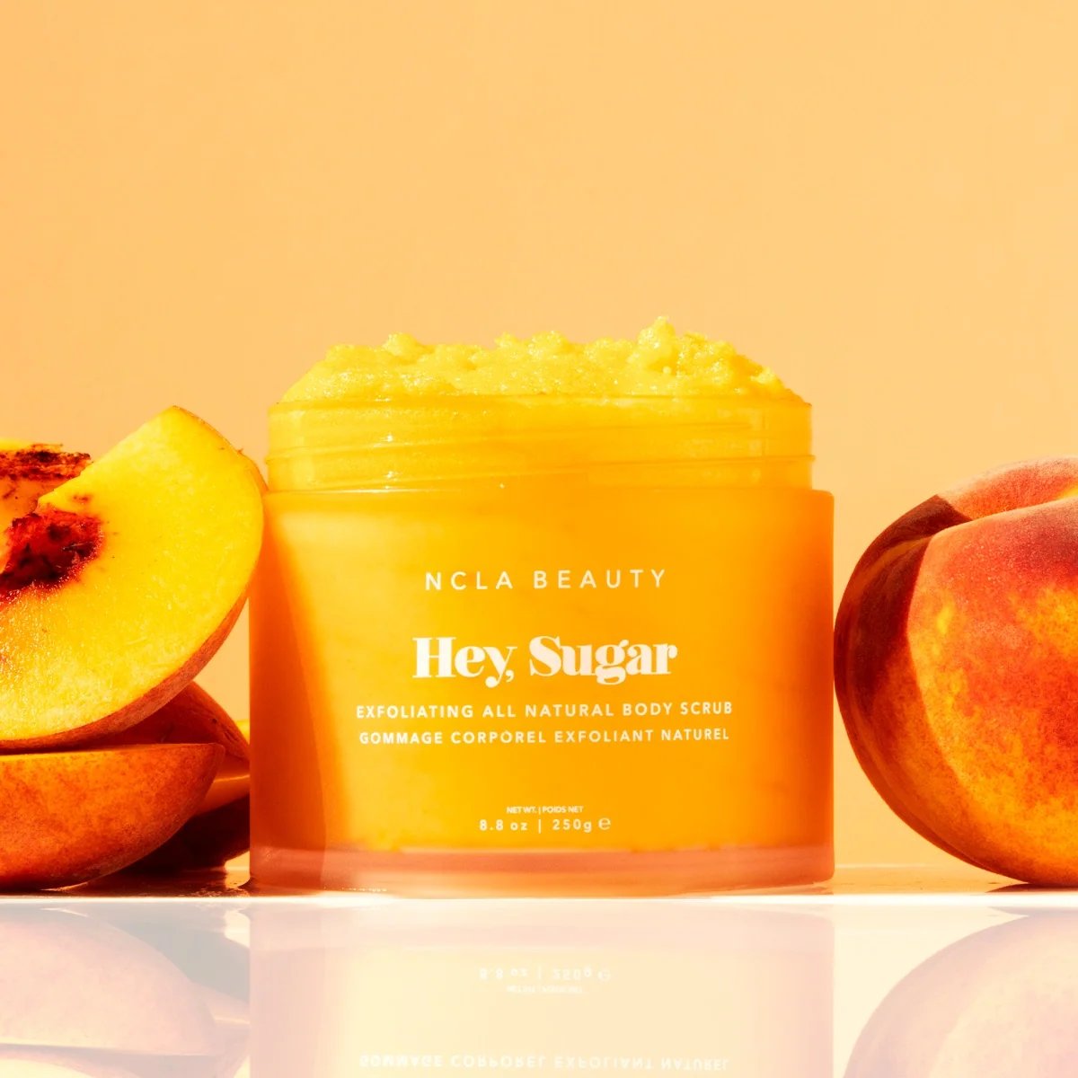NCLA Beauty Hey Sugar Peach Body Scrub 250ml 2