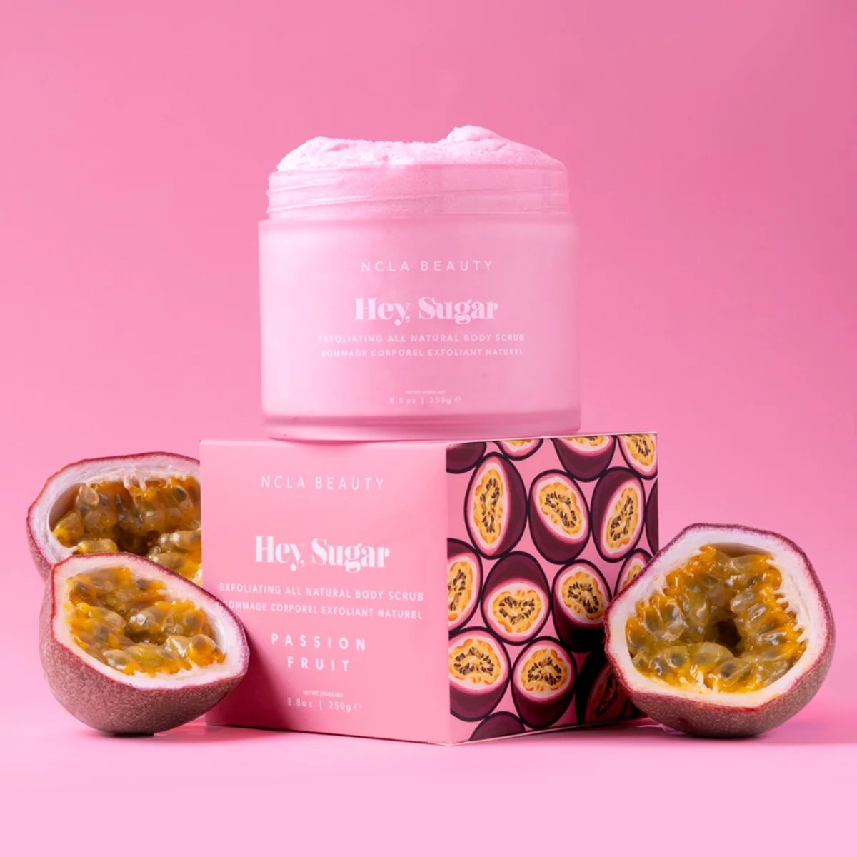 NCLA Beauty Hey Sugar Passion Fruit Body Scrub 250ml 2