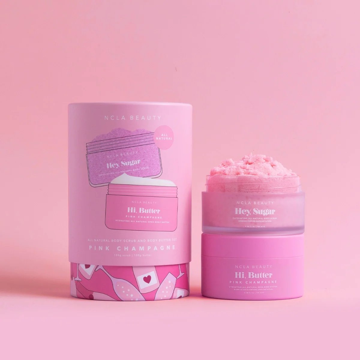 NCLA Beauty Body Care Discovery Set Pink Champagne 2